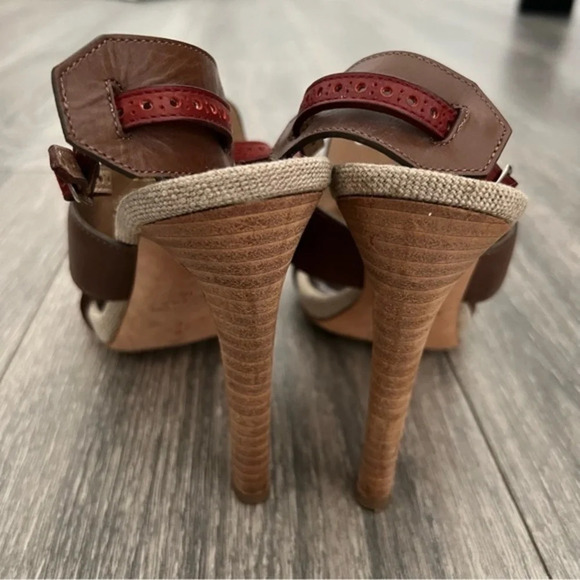 Proenza Schouler colorblock t-strap Sandals - Picture 4 of 8